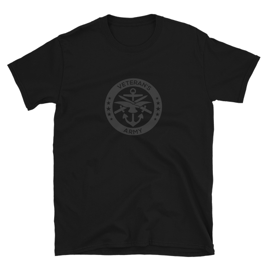 VA Black Logo Classic Short-Sleeve T-Shirt