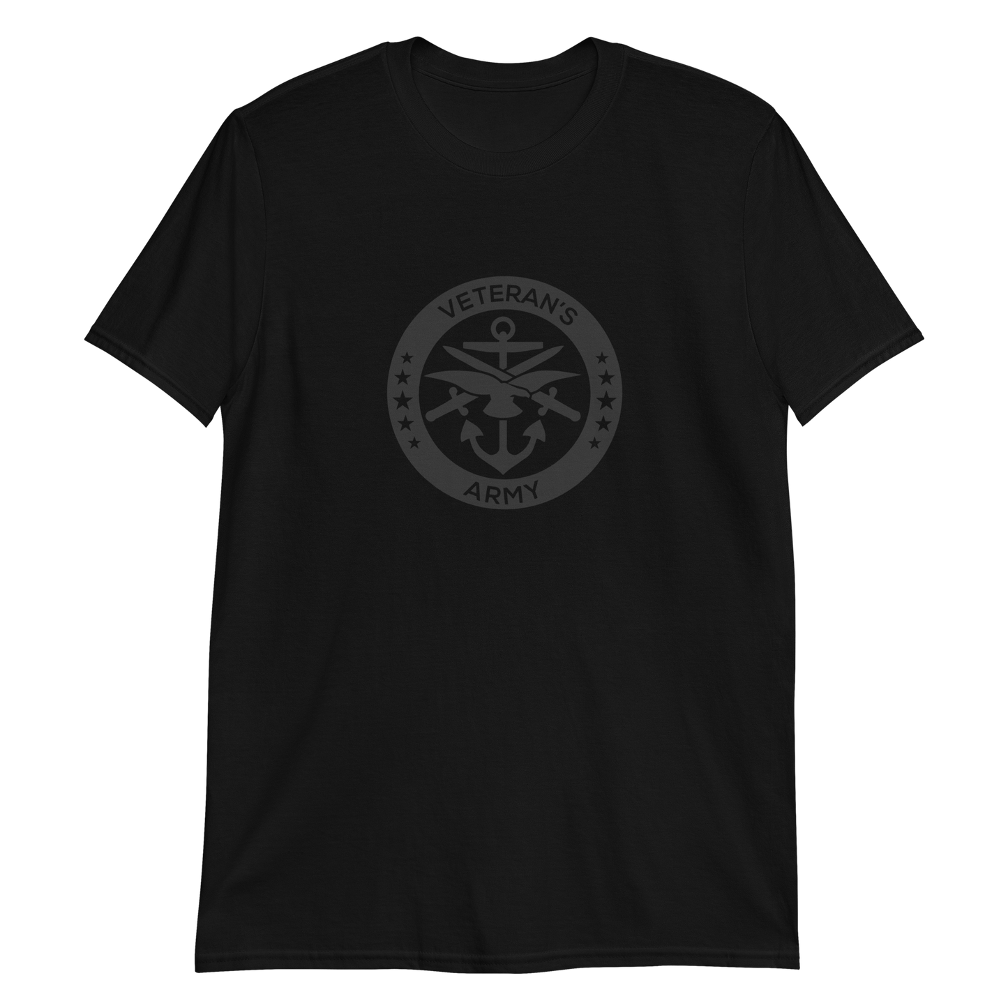 VA Black Logo Classic Short-Sleeve T-Shirt