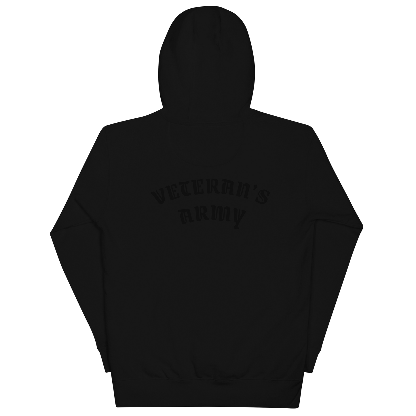 Veteran’s Army Unisex Hoodie Blackout