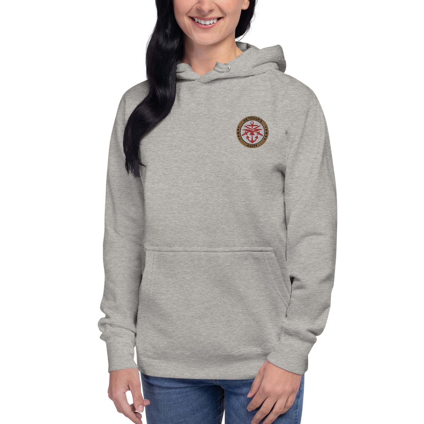 Unisex VA Logo Embroidered Hoodie